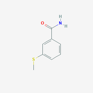 3-Methylsulfanylbenzamide
