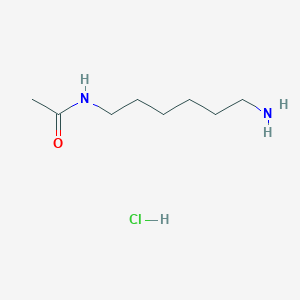 molecular formula C8H19ClN2O B8523633 N-(6-aminohexyl)acetamide hydrochloride 