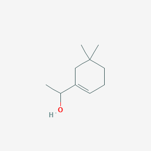 molecular formula C10H18O B8523731 1-(5',5'-Dimethylcyclohex-1'-enyl)ethanol 