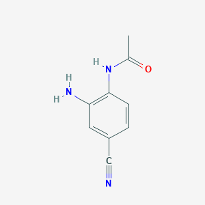Acetyl-2-amino-4-cyanoaniline