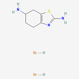 4,5,6,7-Tetrahydro-benzothiazole-2,6-diamine dihydrobromide