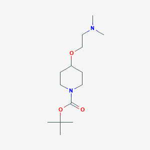 Tert-butyl 4-[2-(dimethylamino)ethoxy]piperidine-1-carboxylate
