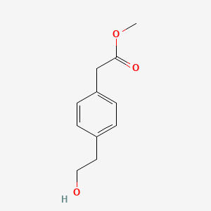 molecular formula C11H14O3 B8523895 Methyl 4-(2-hydroxyethyl)phenylacetate 