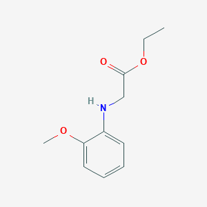 B8524109 Ethyl 2-(2-methoxyphenylamino)acetate CAS No. 69825-50-9