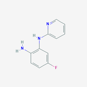 4-Fluoro-N2-pyridin-2-ylbenzene-1,2-diamine