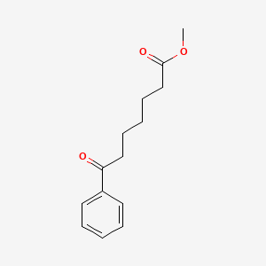 molecular formula C14H18O3 B8524307 Methyl 7-oxo-7-phenylheptanoate 