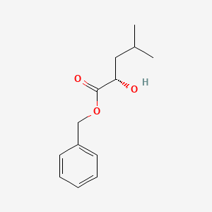 molecular formula C13H18O3 B8524319 benzyl (2S)-2-hydroxy-4-methylvalerate 