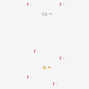 molecular formula CuF6Si B085244 六氟硅酸铜(IV) CAS No. 12062-24-7