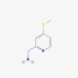 2-(Aminomethyl)-4-methylthiopyridine