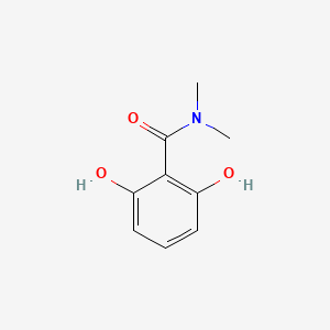 molecular formula C9H11NO3 B8524479 2,6-dihydroxy-N,N-dimethylbenzamide 