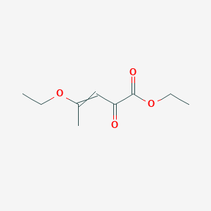 Ethyl 4-ethoxy-2-oxopent-3-enoate