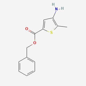 5-Methyl-4-amino-thiophene-2-carboxylic acid benzyl ester