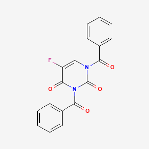 1,3-Dibenzoyl-5-fluoropyrimidine-2,4(1H,3H)-dione
