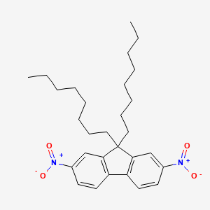2,7-Dinitro-9,9-dioctyl-9H-fluorene