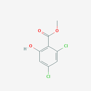 molecular formula C8H6Cl2O3 B8524627 Methyl 2,4-dichloro-6-hydroxybenzoate 