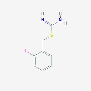 2-(2-Iodo-benzyl)-isothiourea
