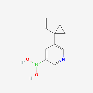 (5-(1-Vinylcyclopropyl)pyridin-3-yl)boronic acid