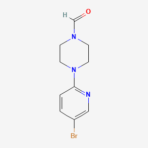 4-(5-Bromo-pyridine-2-yl)-piperazine-1-carbaldehyde