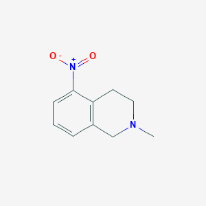 2-Methyl-5-nitro-1,2,3,4-tetrahydroisoquinoline