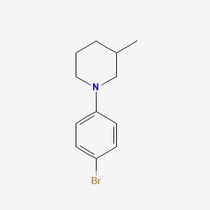 1-(4-Bromo-phenyl)-3-methyl-piperidine