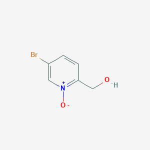 molecular formula C6H6BrNO2 B8524830 5-Bromo-2-hydroxymethyl-pyridine-1-oxide 