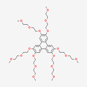 B8524856 2,3,6,7,10,11-Hexakis[2-(2-methoxyethoxy)ethoxy]triphenylene CAS No. 96436-67-8