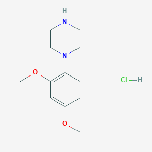 molecular formula C12H19ClN2O2 B8524868 1-(2,4-Dimethoxyphenyl)piperazine hydrochloride 