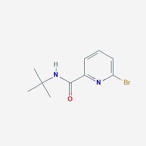 molecular formula C10H13BrN2O B8524926 6-Bromo-pyridine-2-carboxylic acid tert-butylamide 