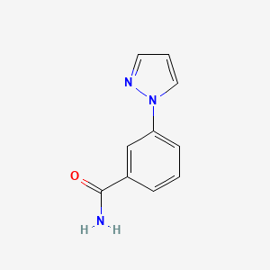 3-(1H-pyrazol-1-yl)benzamide