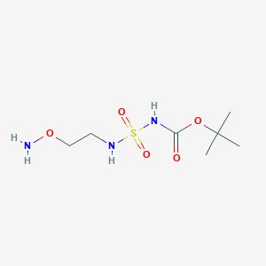 tert-Butyl {[2-(aminooxy)ethyl]sulfamoyl}carbamate