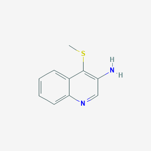 3-Amino-4-methylthio-quinoline