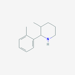 molecular formula C13H19N B8525093 3-Methyl-2-o-tolyl-piperidine 