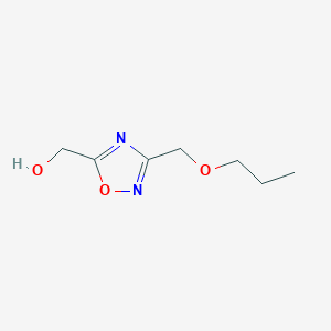 [3-(Propoxymethyl)-1,2,4-oxadiazol-5-yl]methanol