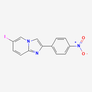 6-Iodo-2-(4-nitrophenyl)imidazo[1,2-a]pyridine