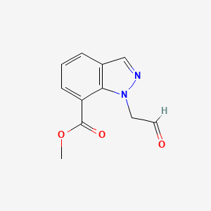methyl 1-(2-oxoethyl)-1H-indazole-7-carboxylate
