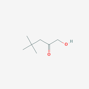 molecular formula C7H14O2 B8525380 1-Hydroxy-4,4-dimethyl-2-pentanone 