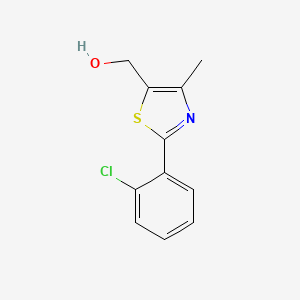 (2-(2-Chloro-phenyl)-4-methyl-thiazol-5-yl]-methanol