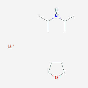 molecular formula C10H23LiNO B8525468 Lithium diisopropylamine mono(tetrahydrofuran) 