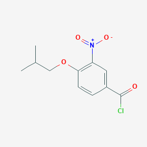 4-Isobutoxy-3-nitrobenzoyl chloride