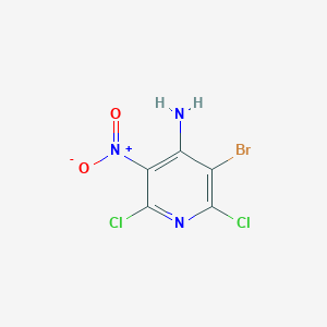 3-Bromo-2,6-dichloro-5-nitropyridin-4-amine