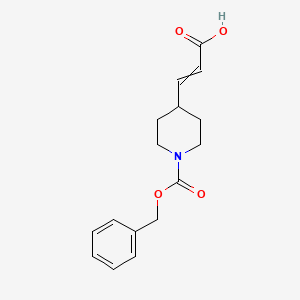 3-(1-Cbz-4-piperidyl)acrylic Acid