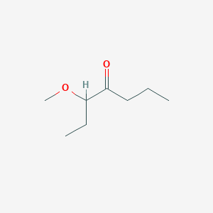 molecular formula C8H16O2 B8525626 3-Methoxy-4-heptanone 