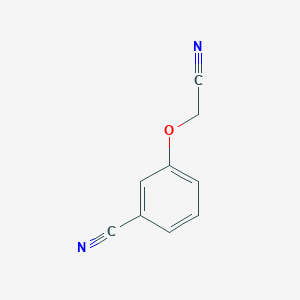 molecular formula C9H6N2O B8525694 3-Cyanophenoxyacetonitrile 