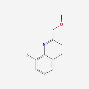 N-(2',6'-dimethylphenyl)-1-methoxymethyl-ethylideneamine