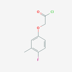 2-(4-Fluoro-3-methylphenoxy)acetyl chloride
