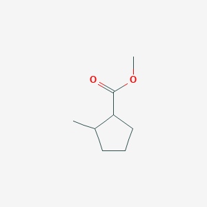 molecular formula C8H14O2 B8525859 Methyl 2-methylcyclopentanecarboxylate 
