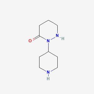 2-(Piperidin-4-yl)tetrahydropyridazin-3(2H)-one