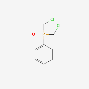 molecular formula C8H9Cl2OP B8526133 Bis(chloromethyl)phenylphosphine oxide CAS No. 18788-46-0