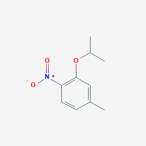 molecular formula C10H13NO3 B8526272 3-Isopropoxy-4-nitrotoluene 