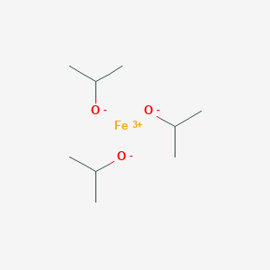 molecular formula C9H21FeO3 B085263 Iron(3+);propan-2-olate CAS No. 14995-22-3